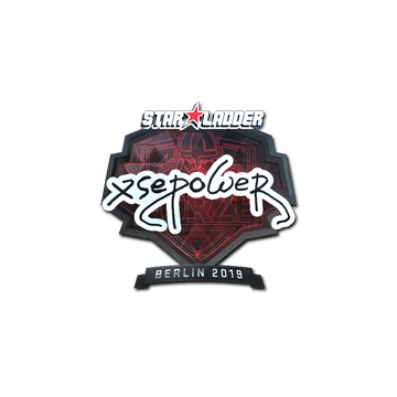 Sticker | xsepower (Foil) | Berlin 2019