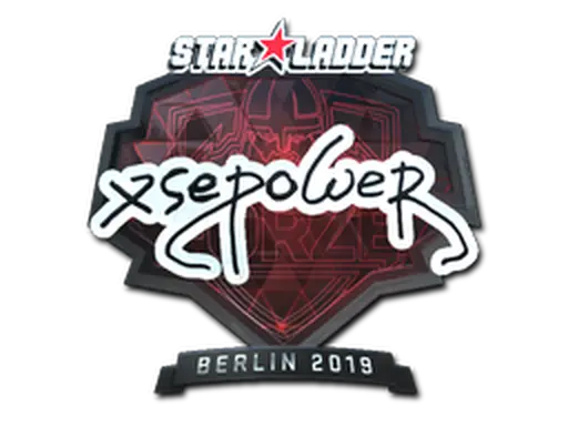 Sticker | xsepower (Foil) | Berlin 2019