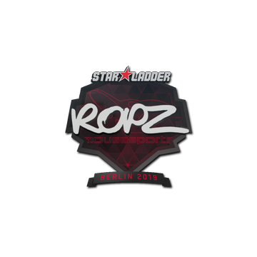 Sticker | ropz | Berlin 2019