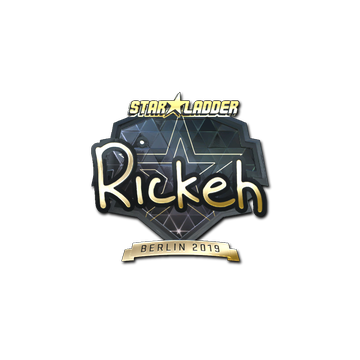 Sticker | Rickeh (Gold) | Berlin 2019
