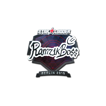 Sticker | Ramz1kBO$$ (Foil) | Berlin 2019