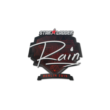 Sticker | rain | Berlin 2019