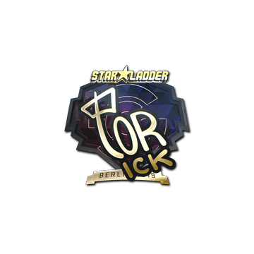 Sticker | t0rick (Gold) | Berlin 2019