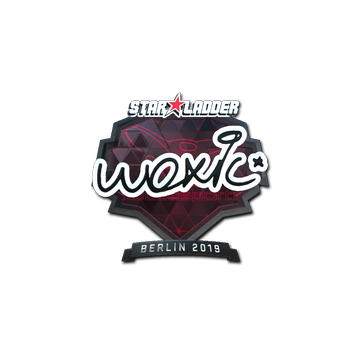 Sticker | woxic (Foil) | Berlin 2019