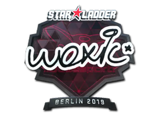 Sticker | woxic (Foil) | Berlin 2019