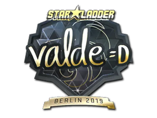 Sticker | v4lde (Gold) | Berlin 2019