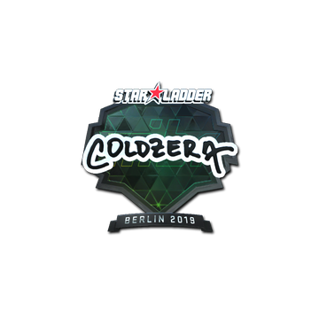 Sticker | coldzera (Foil) | Berlin 2019