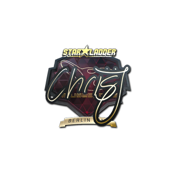 Sticker | chrisJ (Gold) | Berlin 2019