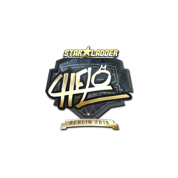 Sticker | chelo (Gold) | Berlin 2019