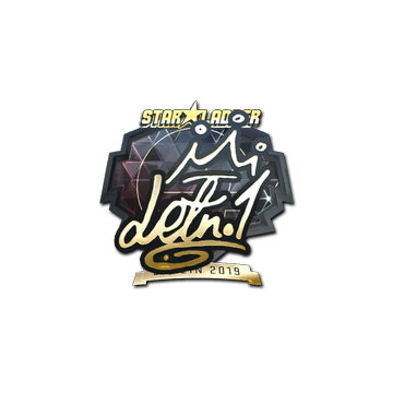 Sticker | LETN1 (Gold) | Berlin 2019