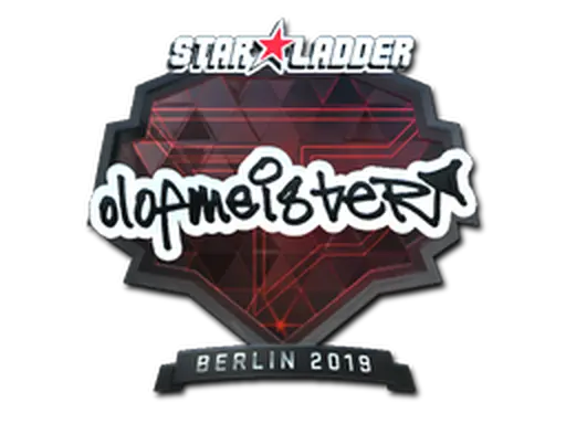 Sticker | olofmeister (Foil) | Berlin 2019