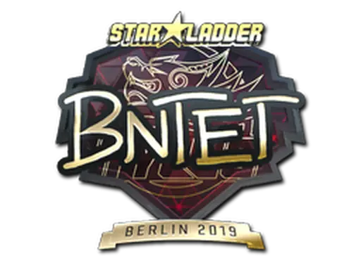 Sticker | BnTeT (Gold) | Berlin 2019