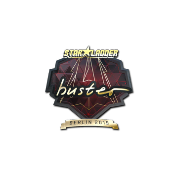 Sticker | buster (Gold) | Berlin 2019