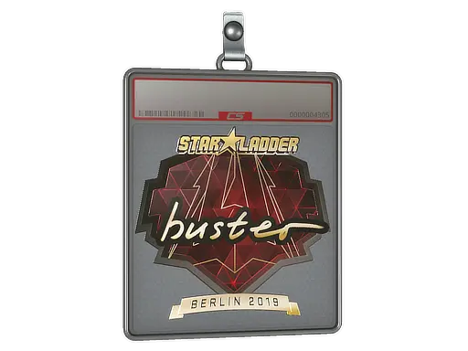 Sticker Slab | buster (Gold) | Berlin 2019