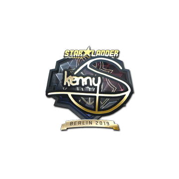 Sticker | kennyS (Gold) | Berlin 2019