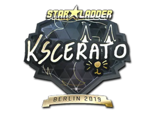 Sticker | KSCERATO (Gold) | Berlin 2019