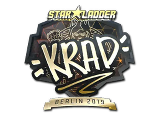 Sticker | Krad (Gold) | Berlin 2019