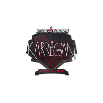 Sticker | karrigan | Berlin 2019