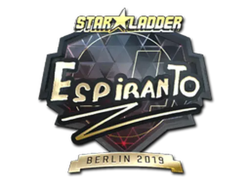 Sticker | EspiranTo (Gold) | Berlin 2019
