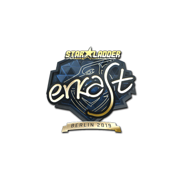 Sticker | erkaSt (Gold) | Berlin 2019