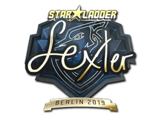 Sticker | dexter (Gold) | Berlin 2019