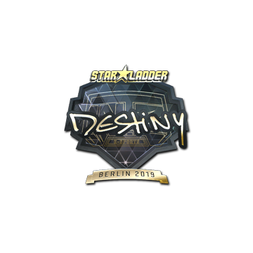 Sticker | DeStiNy (Gold) | Berlin 2019