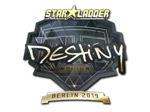 Sticker | DeStiNy (Gold) | Berlin 2019