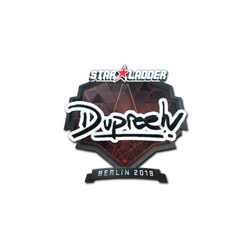 Sticker | dupreeh (Foil) | Berlin 2019