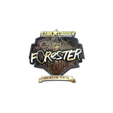 Sticker | Forester (Gold) | Berlin 2019