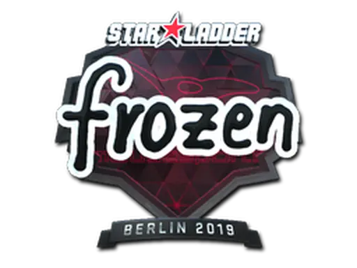 Sticker | frozen (Foil) | Berlin 2019