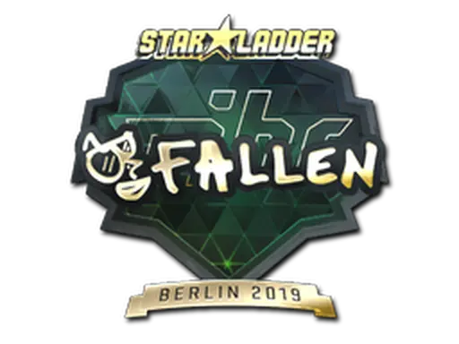 Sticker | FalleN (Gold) | Berlin 2019
