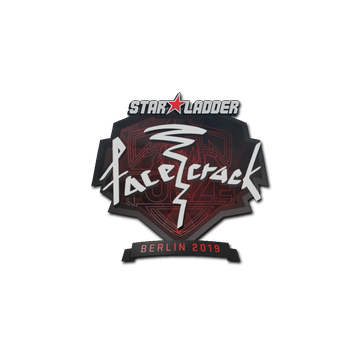 Sticker | facecrack | Berlin 2019