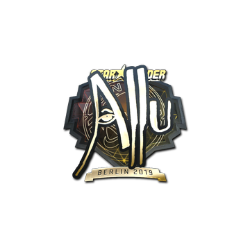 Sticker | allu (Gold) | Berlin 2019