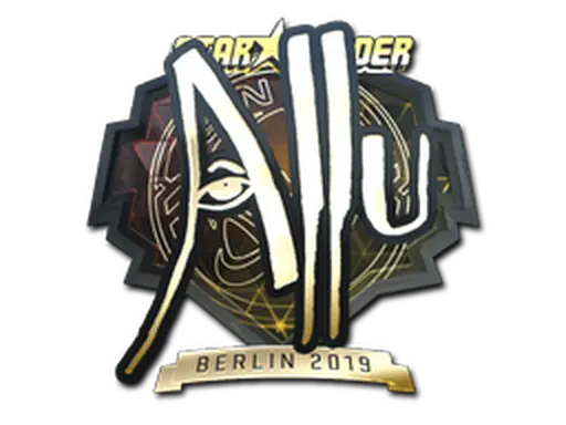 Sticker | allu (Gold) | Berlin 2019