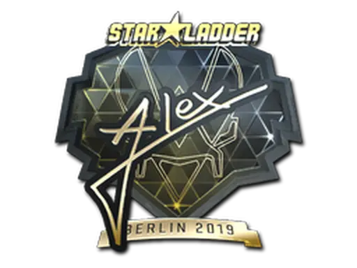 Sticker | ALEX (Gold) | Berlin 2019