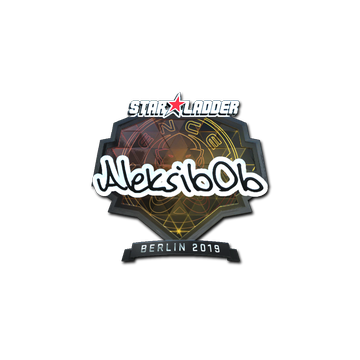 Sticker | Aleksib (Foil) | Berlin 2019