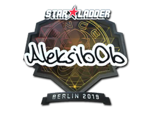 Sticker | Aleksib (Foil) | Berlin 2019