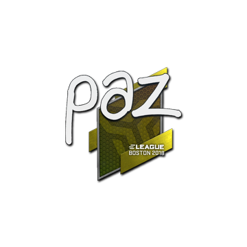 Sticker | paz | Boston 2018