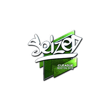 Sticker | seized (Foil) | Boston 2018