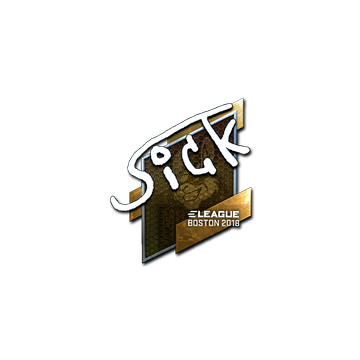 Sticker | SicK (Foil) | Boston 2018