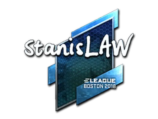 Sticker | stanislaw (Foil) | Boston 2018