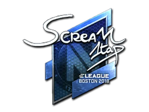 Sticker | ScreaM (Foil) | Boston 2018