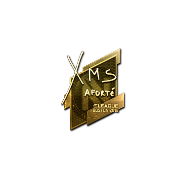 Sticker | xms (Gold) | Boston 2018