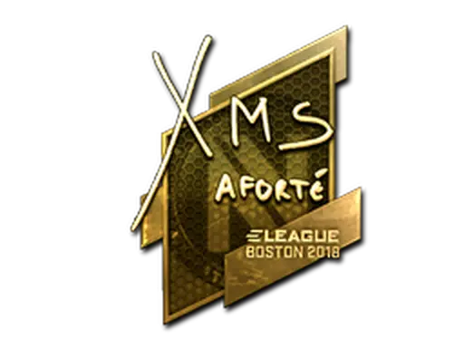Sticker | xms (Gold) | Boston 2018