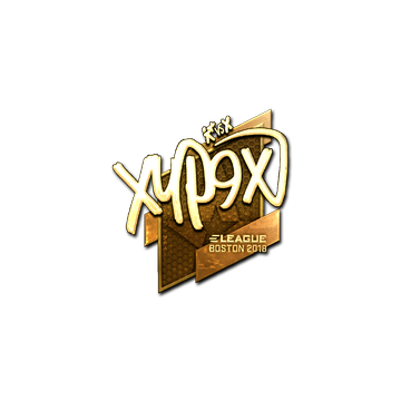 Sticker | Xyp9x (Gold) | Boston 2018