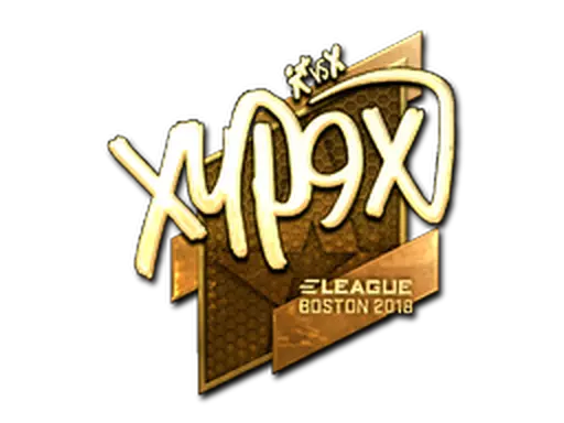 Sticker | Xyp9x (Gold) | Boston 2018