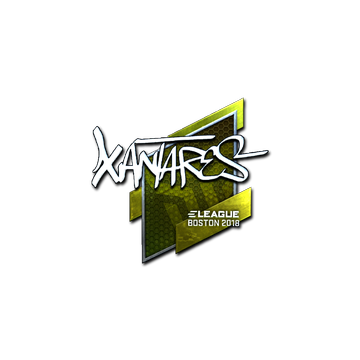 Sticker | XANTARES (Foil) | Boston 2018