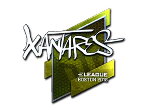 Sticker | XANTARES (Foil) | Boston 2018