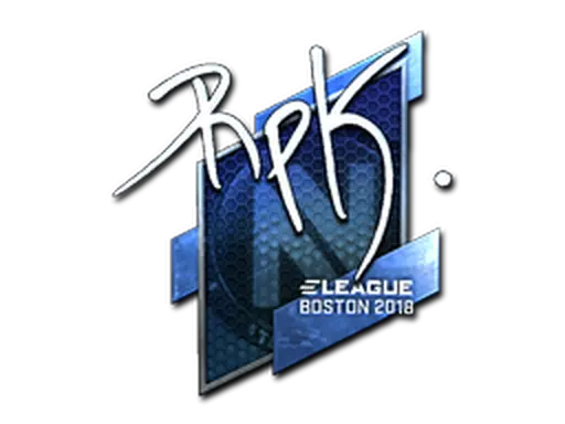Sticker | RpK (Foil) | Boston 2018