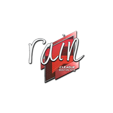 Sticker | rain | Boston 2018